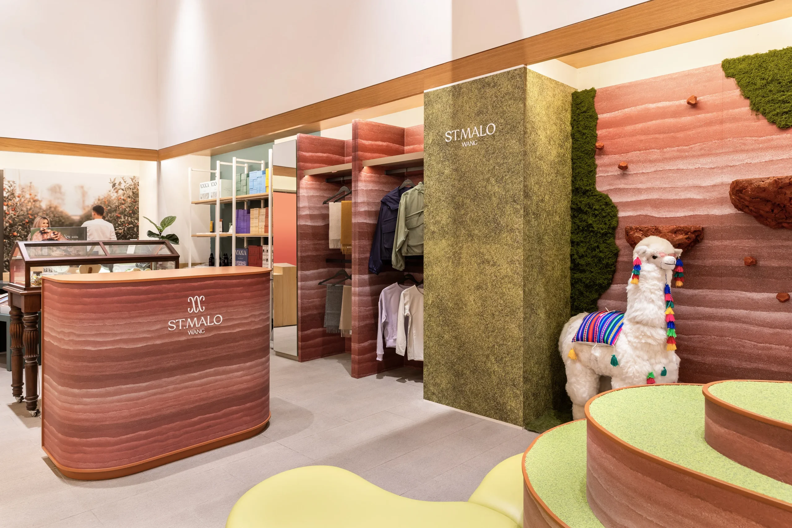 UNME 百貨櫃位、品牌識別設計 ST.MALO