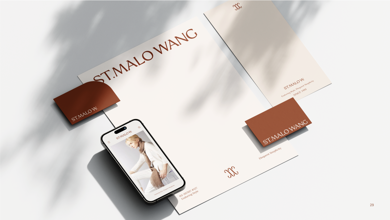 UNME 百貨櫃位、品牌識別設計 ST.MALO
