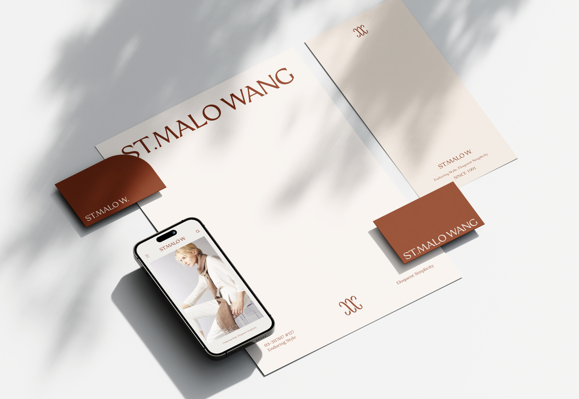 UNME 百貨櫃位、品牌識別設計 ST.MALO