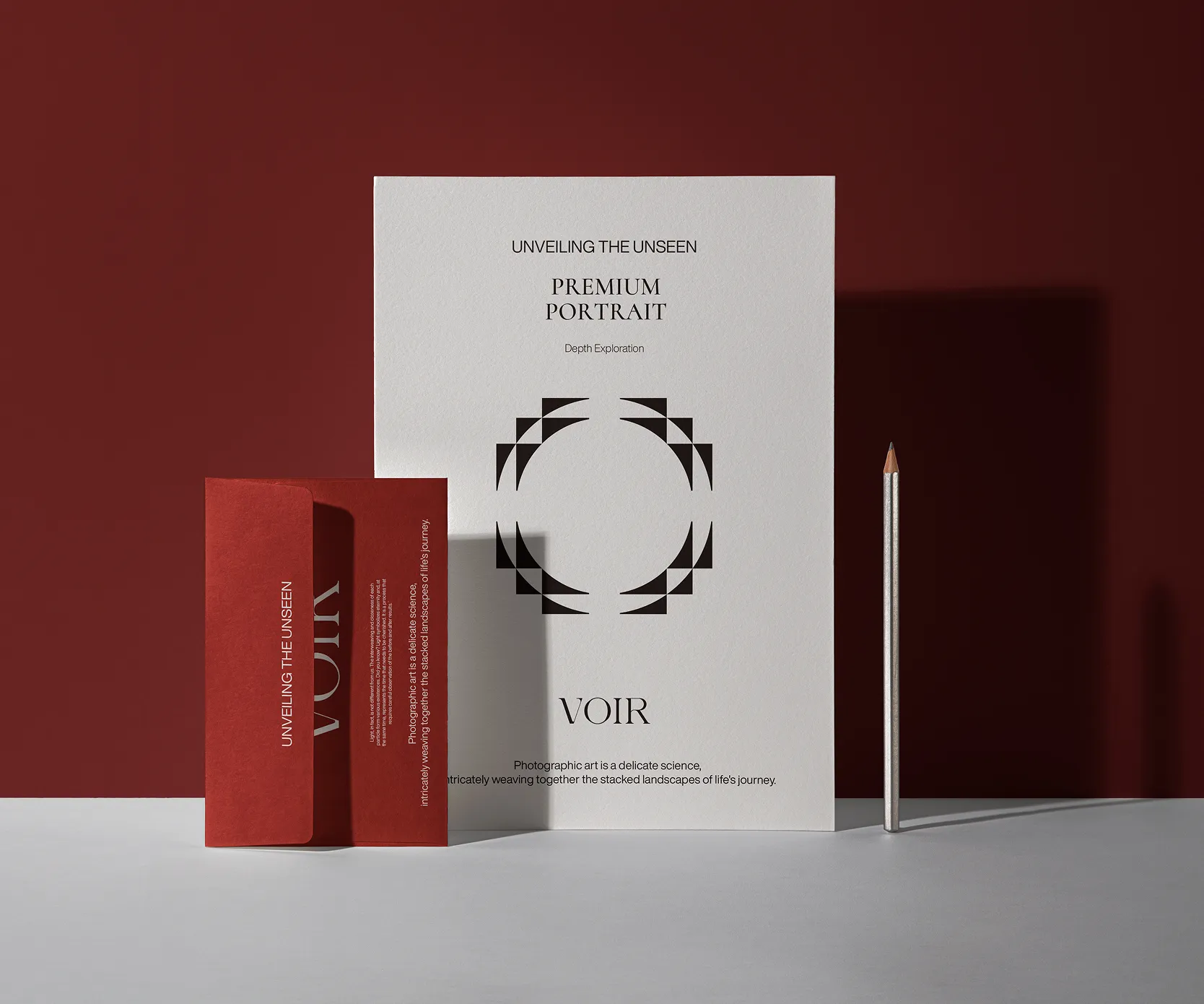 UNME 品牌識別設計作品-VOIR