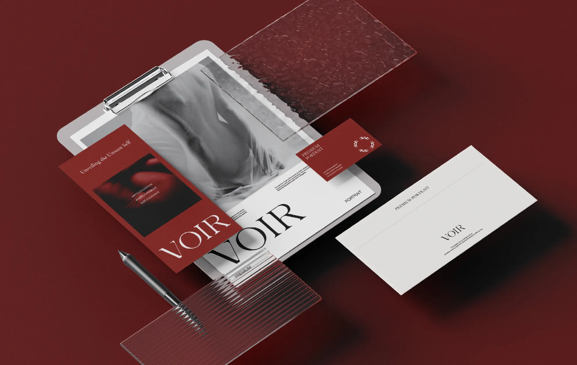 UNME 品牌識別設計作品-VOIR