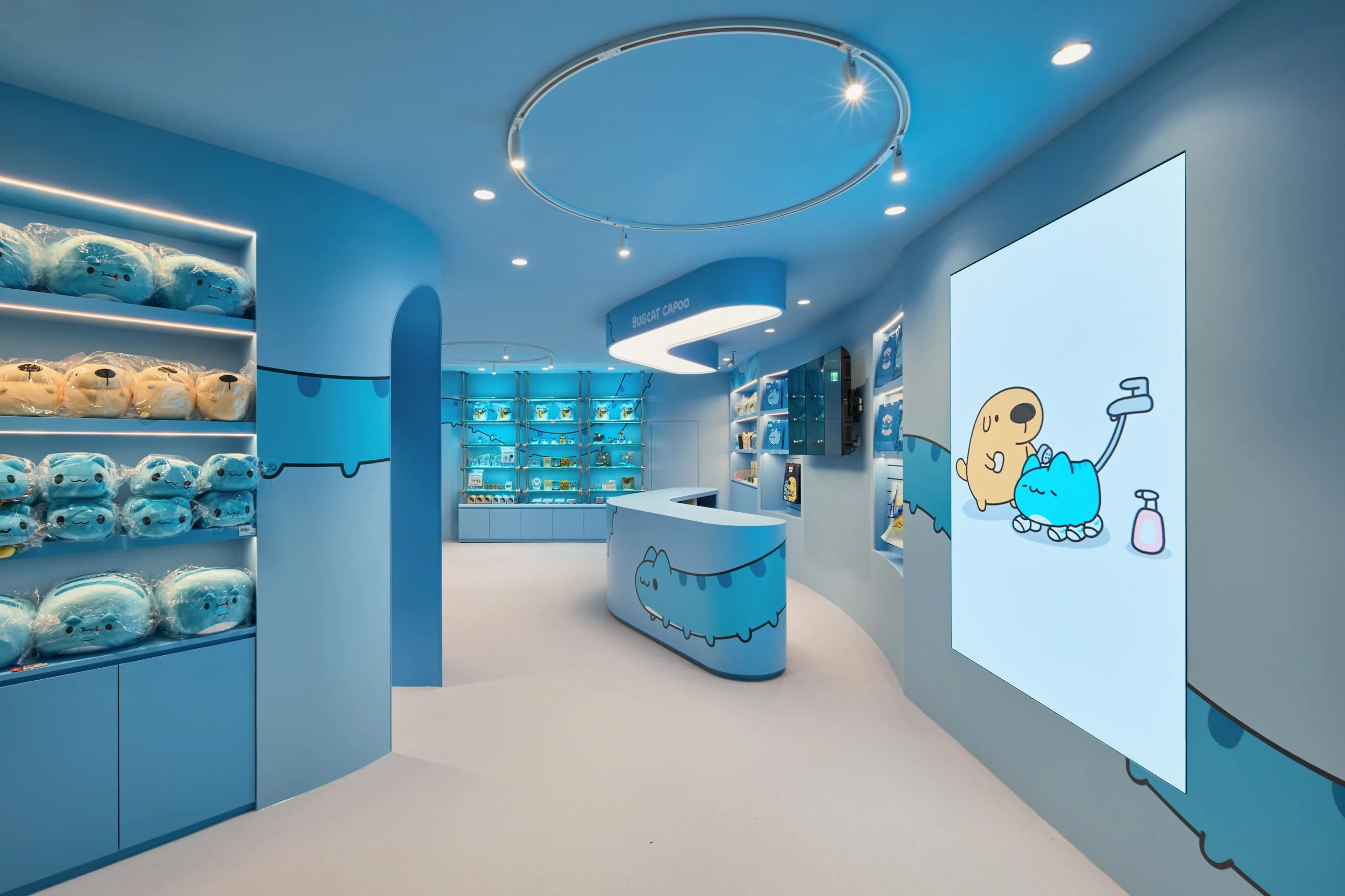 UNME 角色 IP 商店設計作品-台北咖波屋