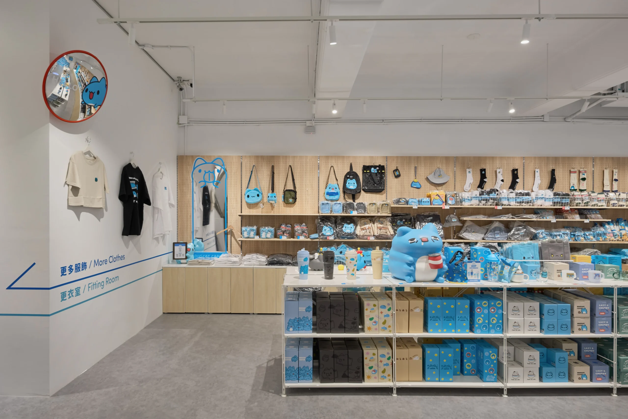UNME 商業空間設計作品-台北咖波屋、UNME 角色 IP 商店設計作品-台北咖波屋