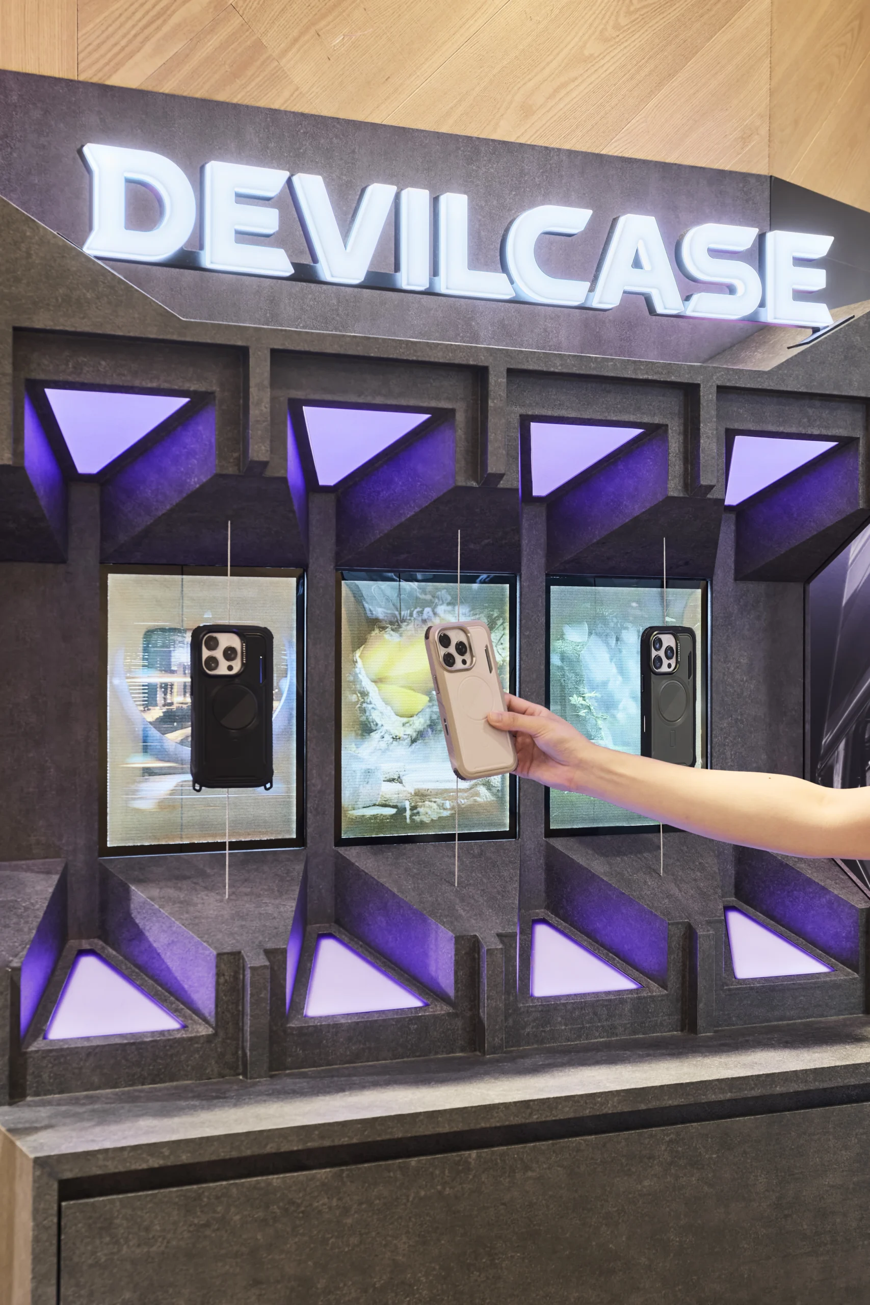 DEVILCASE 空間設計、DEVILCASE 櫃位設計
